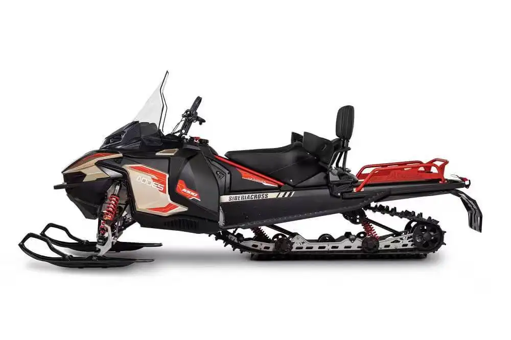 1000-sneeuwscooter met twee zitplaatsen en automatische transmissie