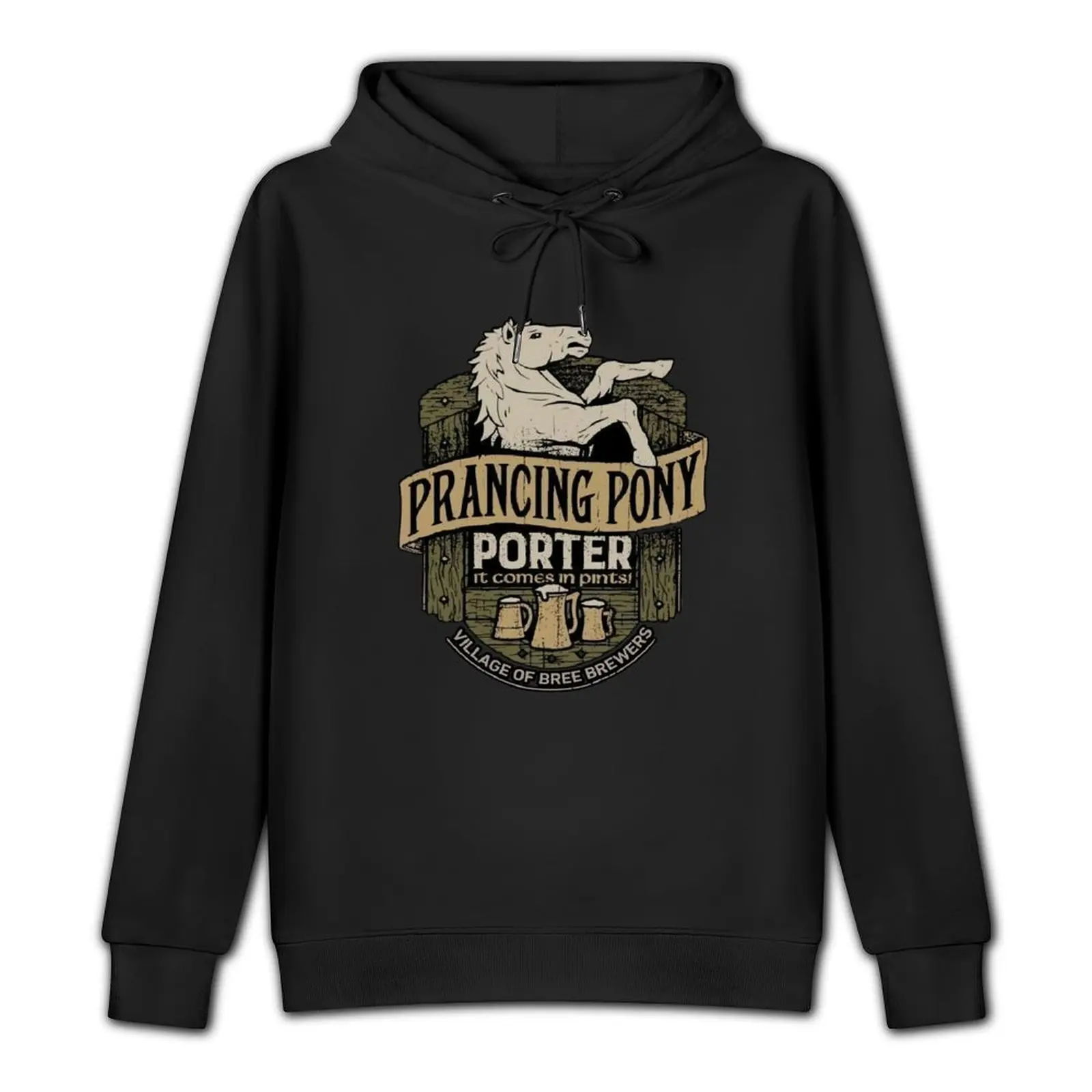 The Prancing Pony Pullover Hoodie men clothes mens designer clothes korean style clothes hoodies for men