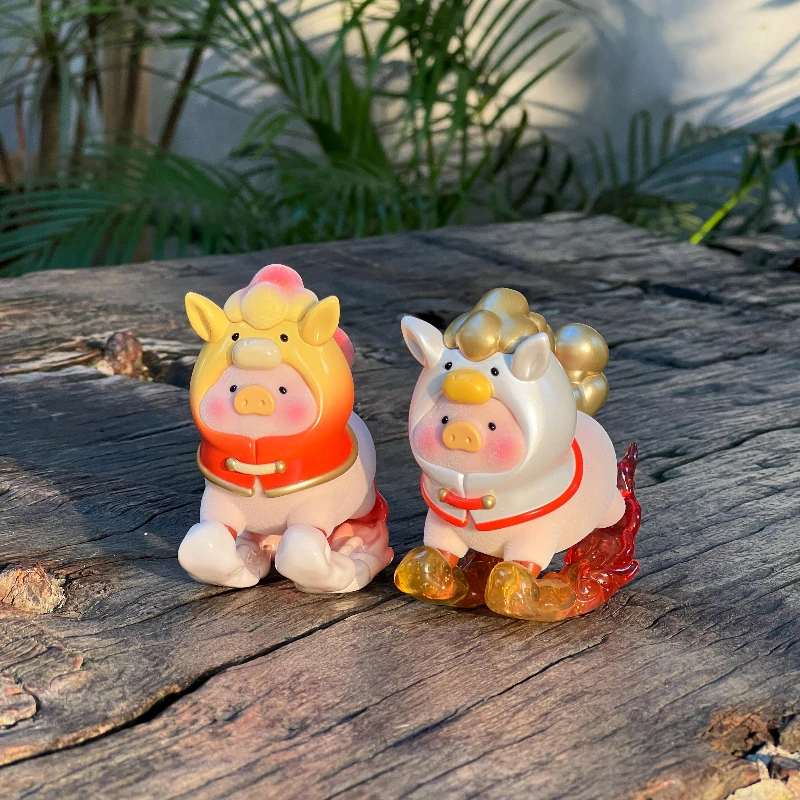 

Фигурка TOYZERO lulu the piggy Series Horse Arrives in Spring, аниме-фигурка, подарок на Новый год, настольное украшение, модная игрушка