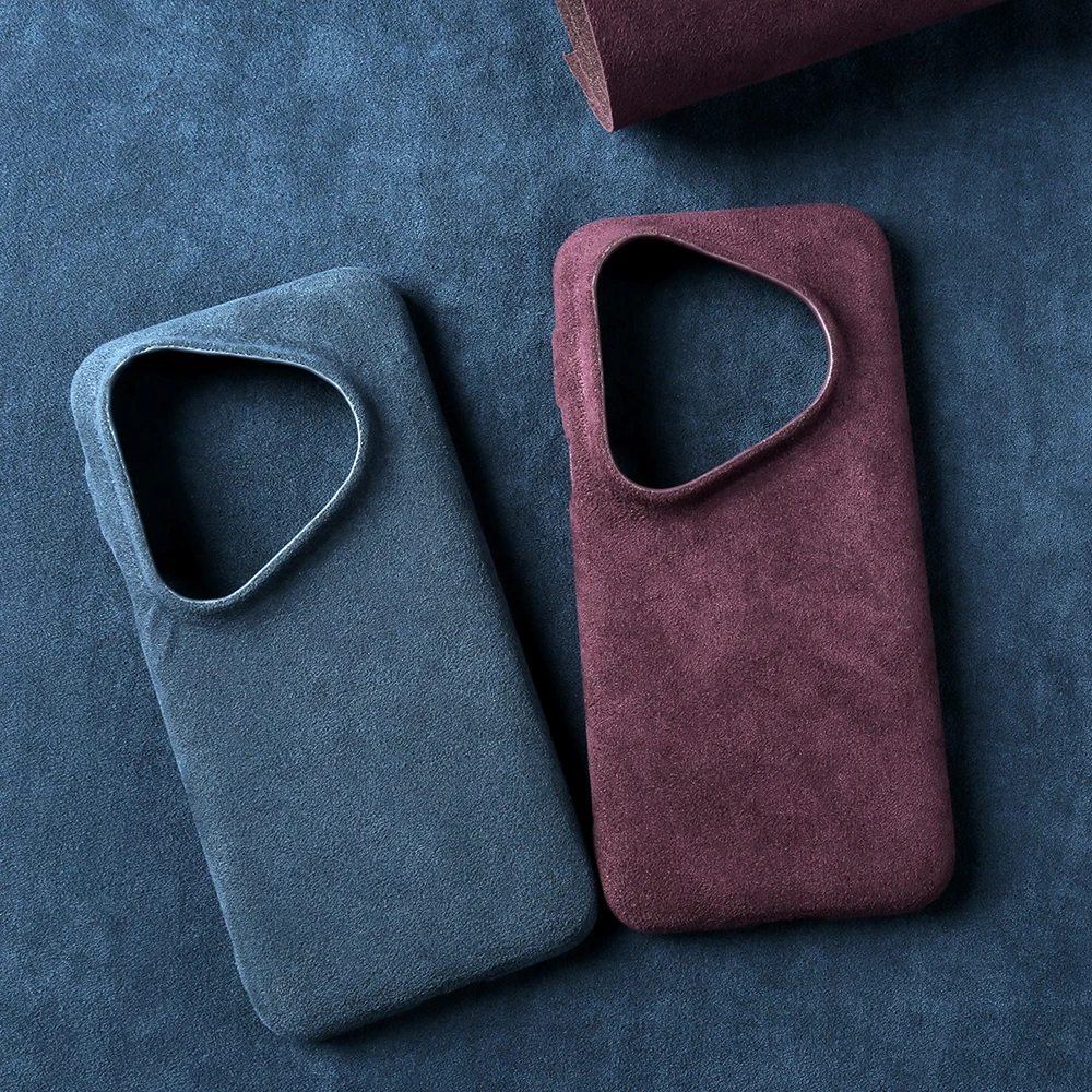 for ALCANTARA Magnetic Fur Case for Huawei Pura 90 Pro Max 80 Ultra Mate 80 Pro 30 40 50 60 70 Pro Phone Cover For Magsafe Cases