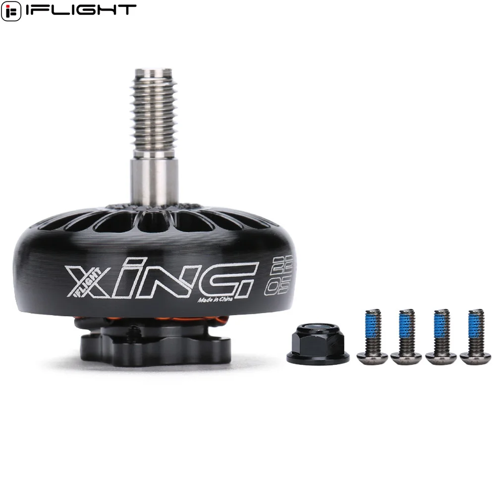 

1 / 2 / 4PCS iFlight XING 2205 2300KV / 3200KV 4-6S FPV NextGen Motor black with 12*12mm/M2 mounting hole for RC FPV parts