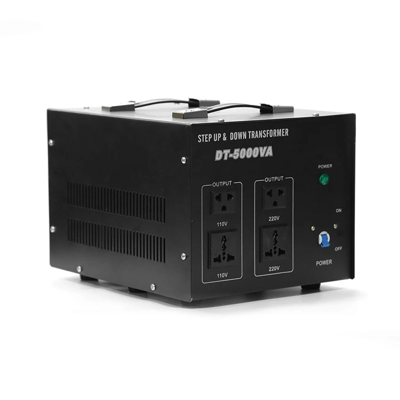 

VFD Step Up & Down Voltage Transformer DT-5000VA 110V to 220V and 220V to 110V Power Converter for Home Use