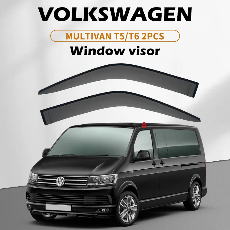 

Window Visor For Volkswagen Multivan T5/T6 2PCS 2003-2021 Door Visor Weather shields Window Protectors