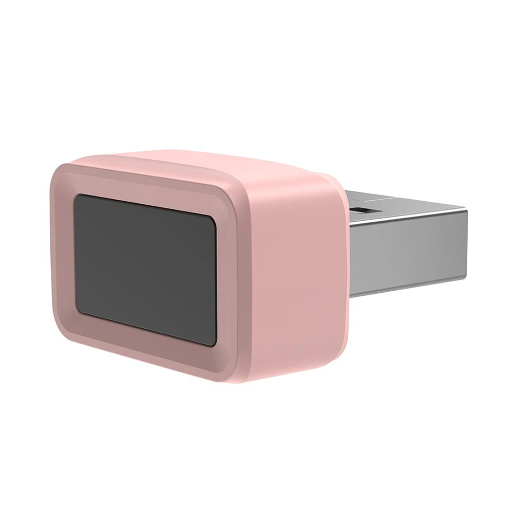 USB Fingerprint Key Reader Biometric Fingerprint Scanner 360° Touch Windows Hello FIDO U2F Speedy Matching  Key for PC