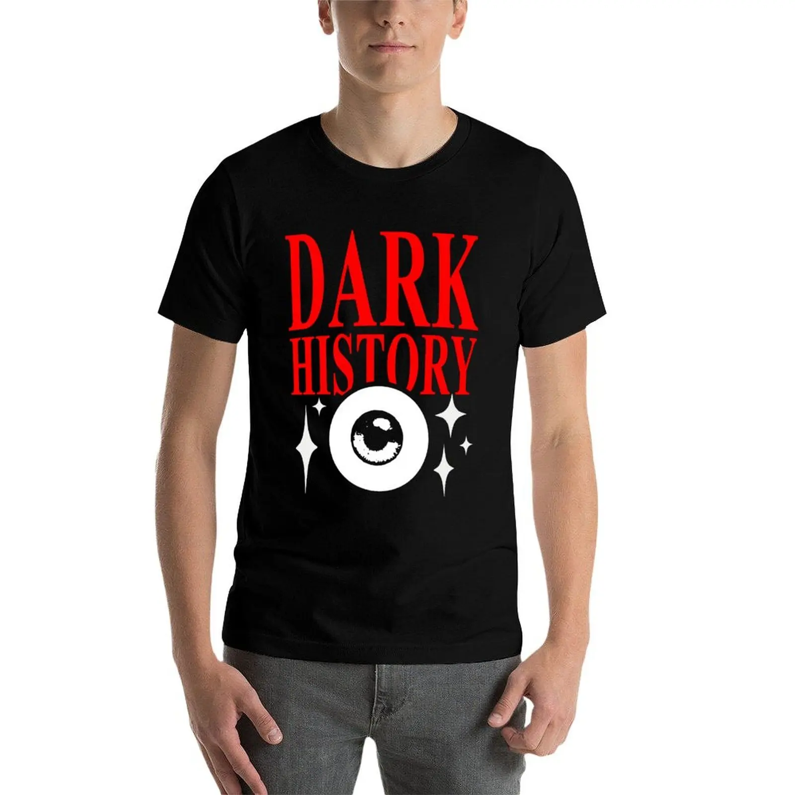 

Bailey Sarian Merch Dark History T-Shirt t shirt man cotton t shirts for man pack cotton t shirts for man cotton soft T-Shirt
