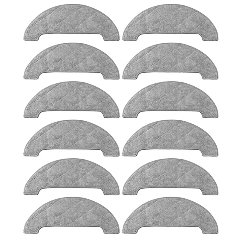 

12PCS Vacuum Accessories Mop Pads Replacement Fittings For Imou L11 Robot Vacuum Spare Accessories Mop Rag Mop Cloth