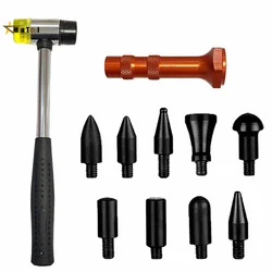 Car Dent Hammer Repair Dings Removal Tools Hail Bulge Remover Tap Down Pen Auto Sheet Metal Set  Accessories Repair Tool