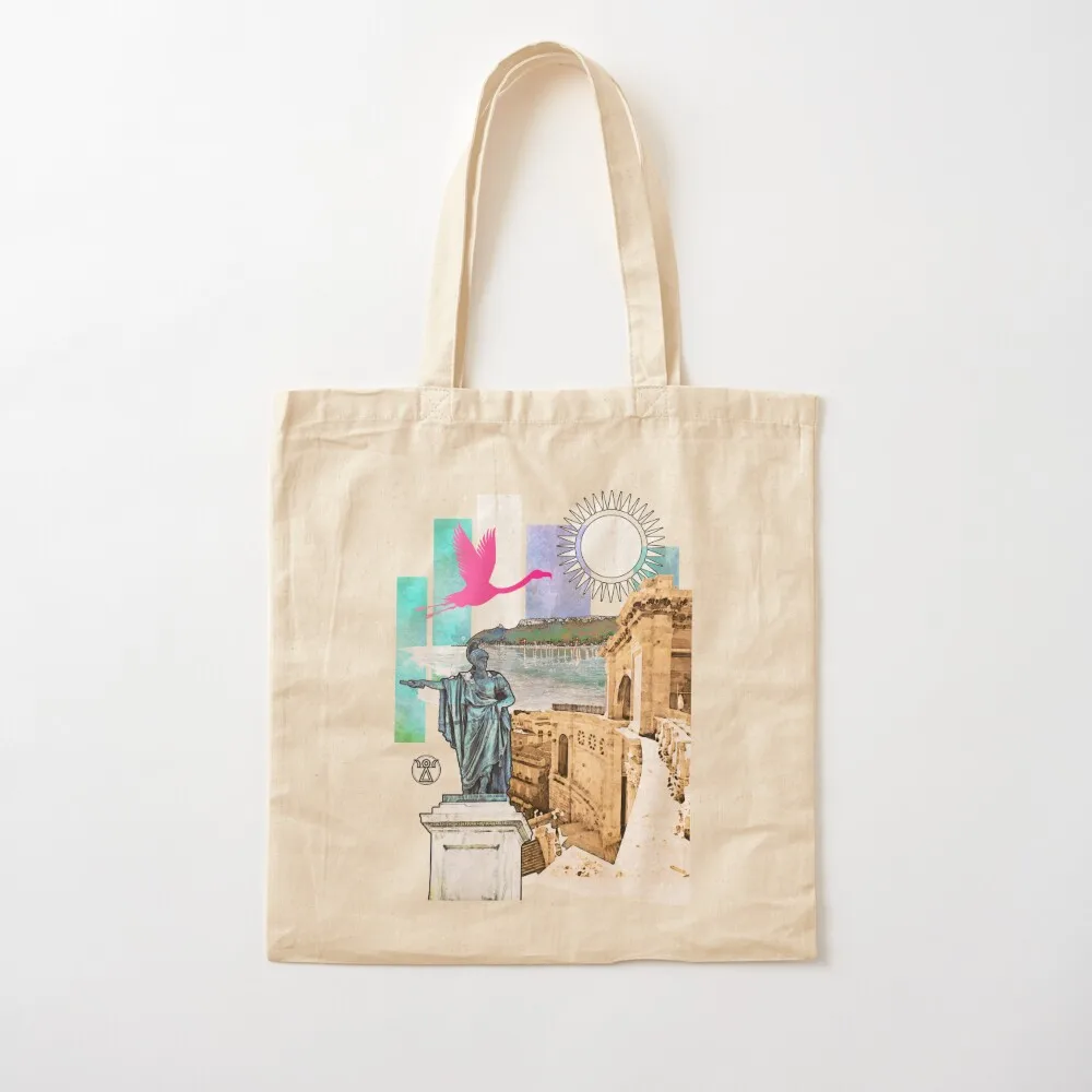 Cagliari - Sardinia - Sardegna - Karalis Tote Bag Canvas shoulder bag women Cloth bags screen Canvas