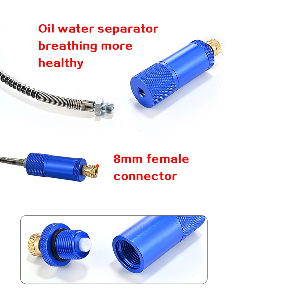 DIDEEP Hochspannungs-Druck-Handpumpe der vierten Stufe, Tauchen, Sauerstoffflasche, Inflator, betriebene Luftpumpe, Kompressorzylinder