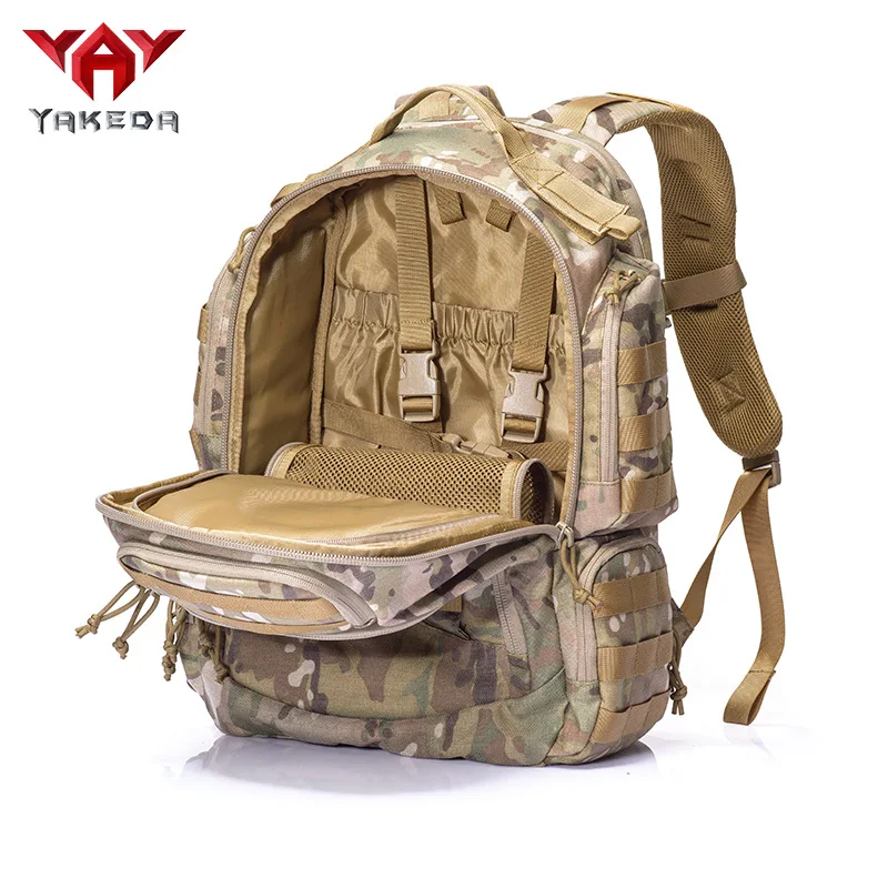 YAKEDA mochila táctica camuflaje 1000D gran capacidad - imagen 3