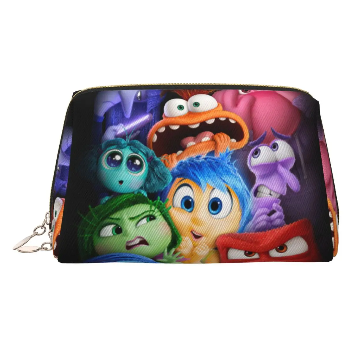 

Пользовательские Inside Out персонажи аниме мультфильмы косметичка женский дорожный косметический органайзер модные сумки для хранения туалетных принадлежностей