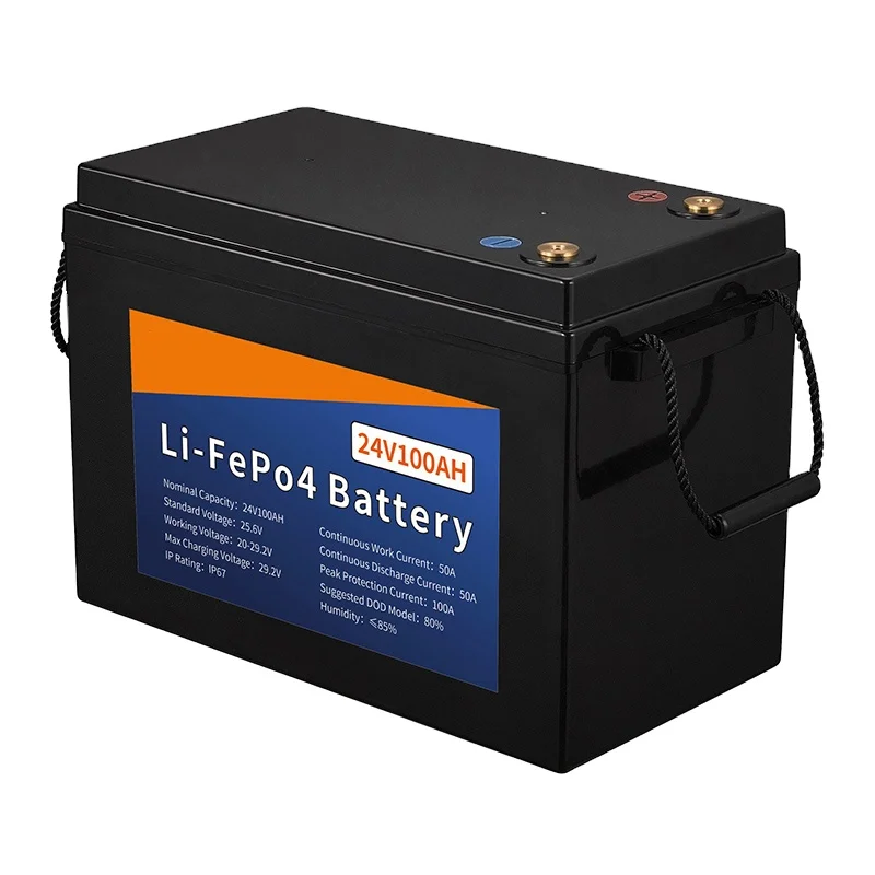 China Recharge Deep Cycle lithium ion 12V 100AH LiFePO4 Battery For Solar Energy Storage Systems