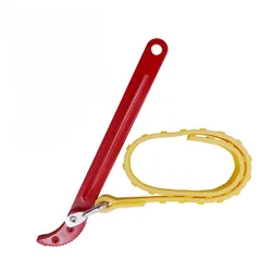 Belt Wrench Oil Filter Puller Strap Spanner Adjustable Strap Opener Cartridge Disassembly Tool Chain Wrench Strap Opener