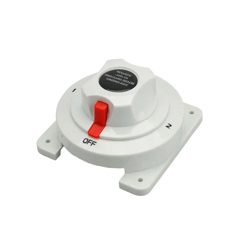 قارب بطارية محدد التبديل المعزل ملحق إمدادات الطاقة قطع المكونات اغلاق مفاتيح الملحقات صمام التحكم #1