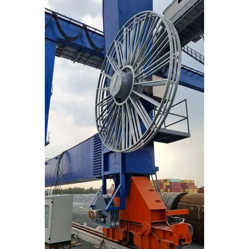 

Motor-driven Cable Reel Drum 380v Power Retractable Cable Reel Electric Cable Reel For Tower Crane