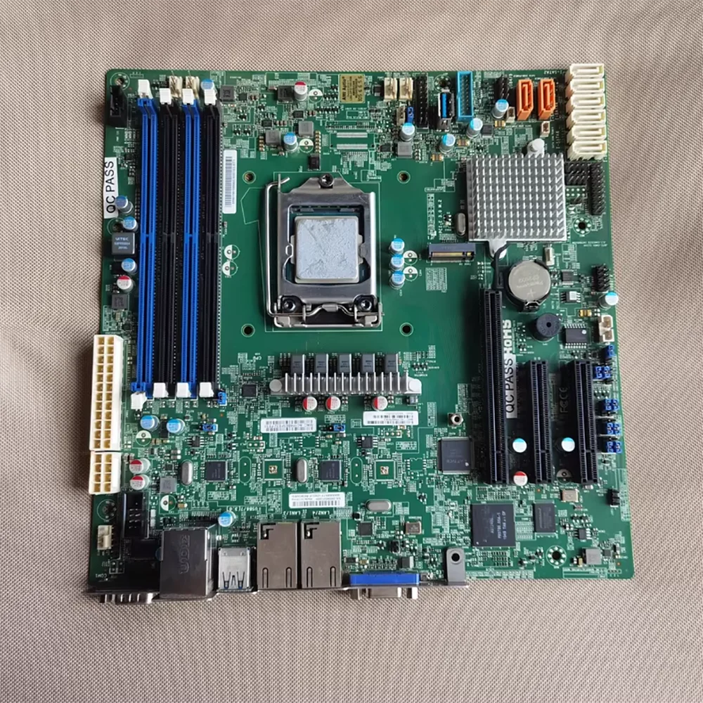 

Материнская плата C236 DDR4 поддерживает 6-го/7/8-го поколения X11SSH-F