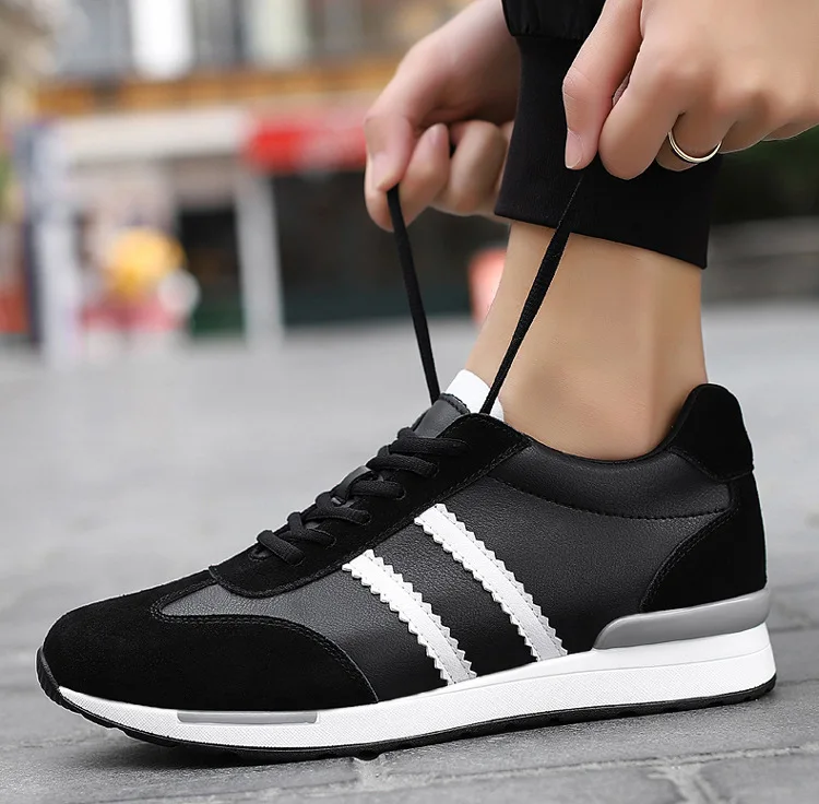 Mens heightening shoes New model in high demand Rubber sole Comfortable Anti slip Wear resistant Increase by 6/8/10 centimeters