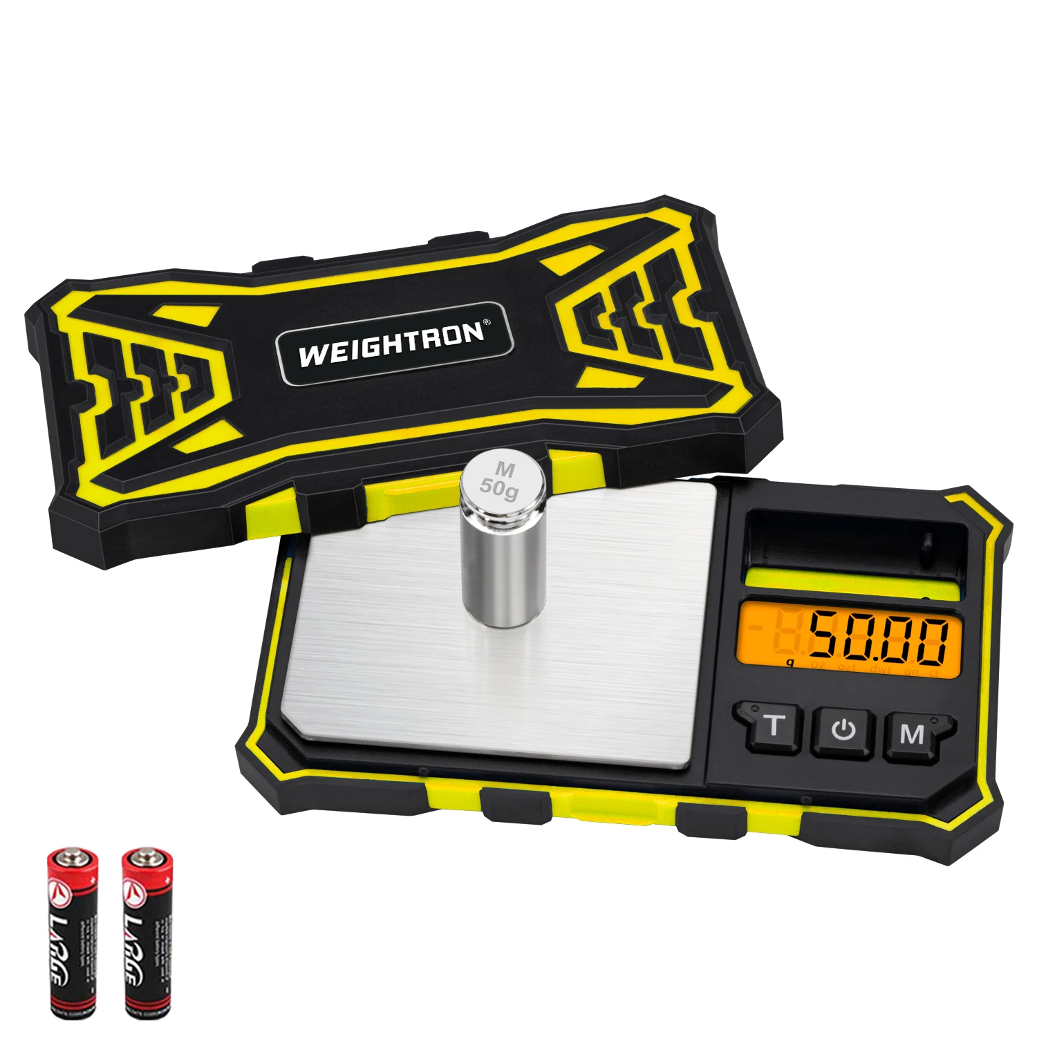 Travel Digital Pocket Scale 200g/0.01g Digital Gram Scales Mini Food Scale with 50g Calibration Weight