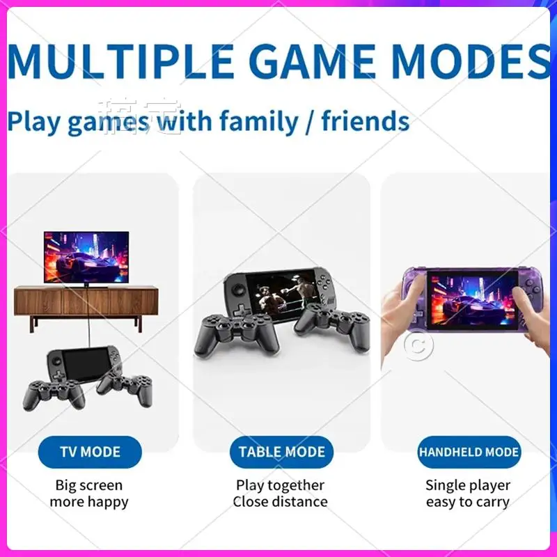 

AP-X39pro Retro Video Game Console 32GB 4.5 Inch Screen Support 2-Player Games Handheld Gamepad Children Gifts Easy Install