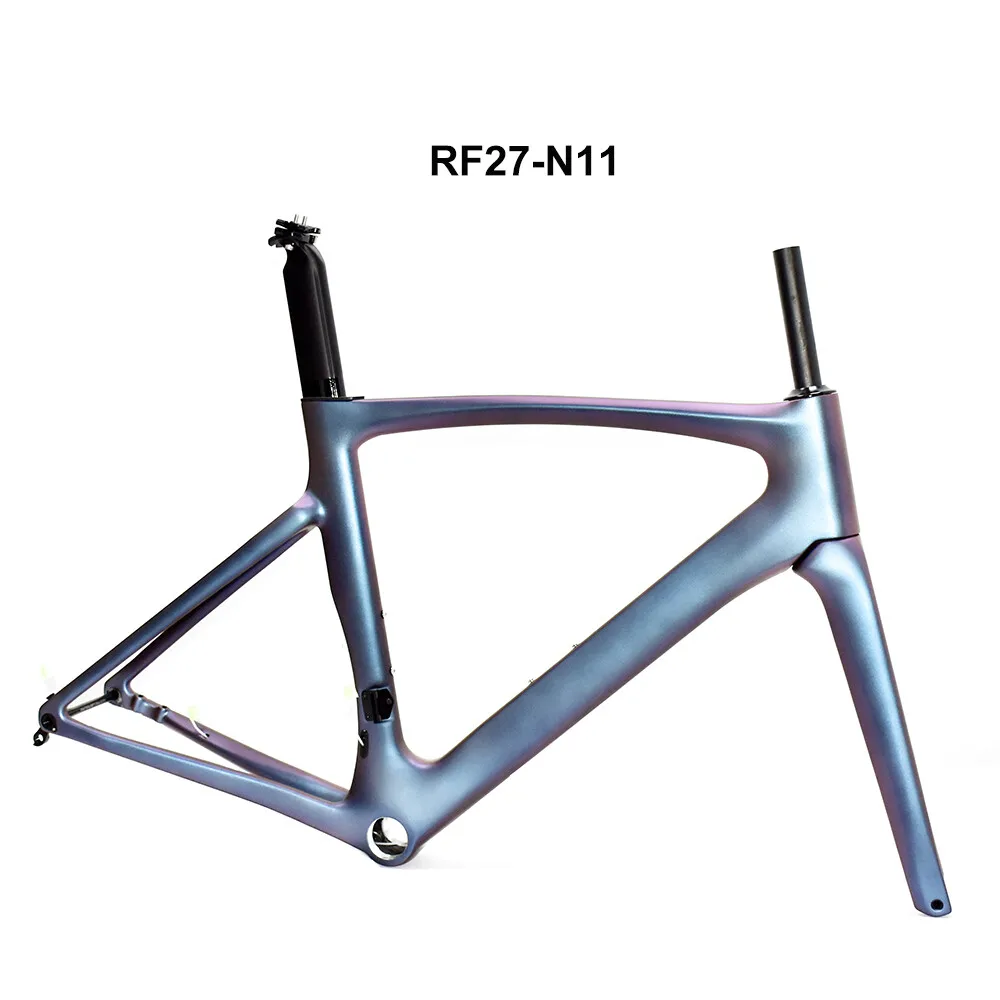 2026 Full Hidden Carbon Disc Road Bike Frame BB T47 - Stock Road Bicycle Frame - Immediate Shipping