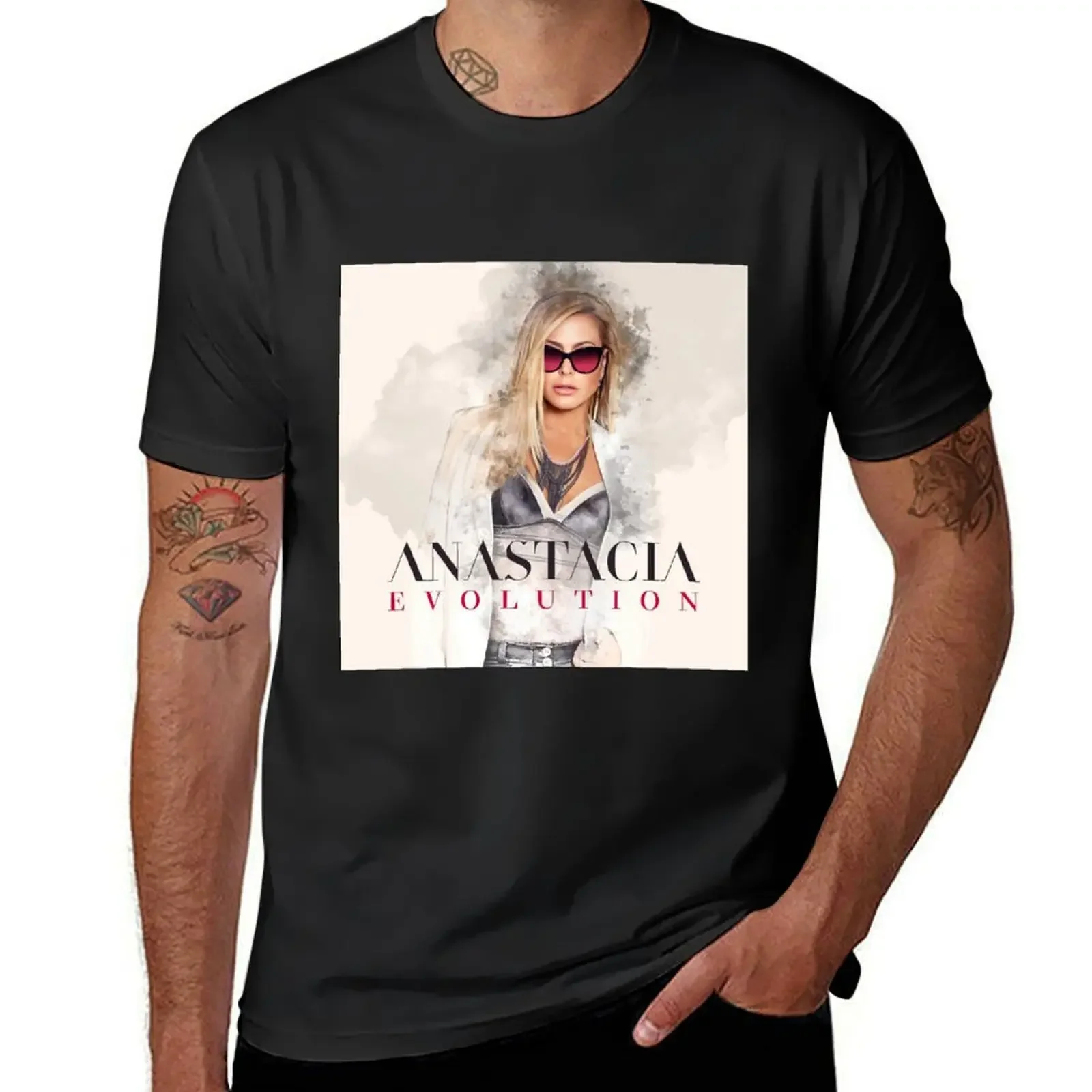 anastacia rokoksampurna mild evolution T-Shirt anime stuff graphic t shirts mens plain t shirts