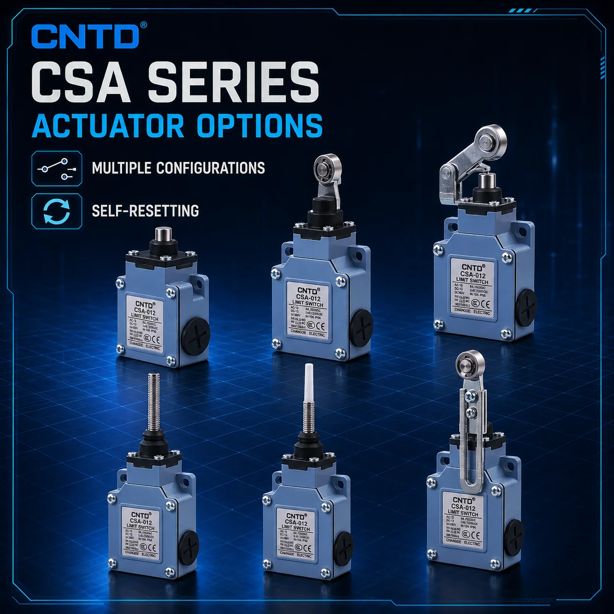 CNTD Limit switch Micro switch CSA-001 CSA-003 CSA-012 CSA-031 CSA-021 CSA-061 CSA-071 Waterproof Motion Sensor CSA-081 CSA-041
