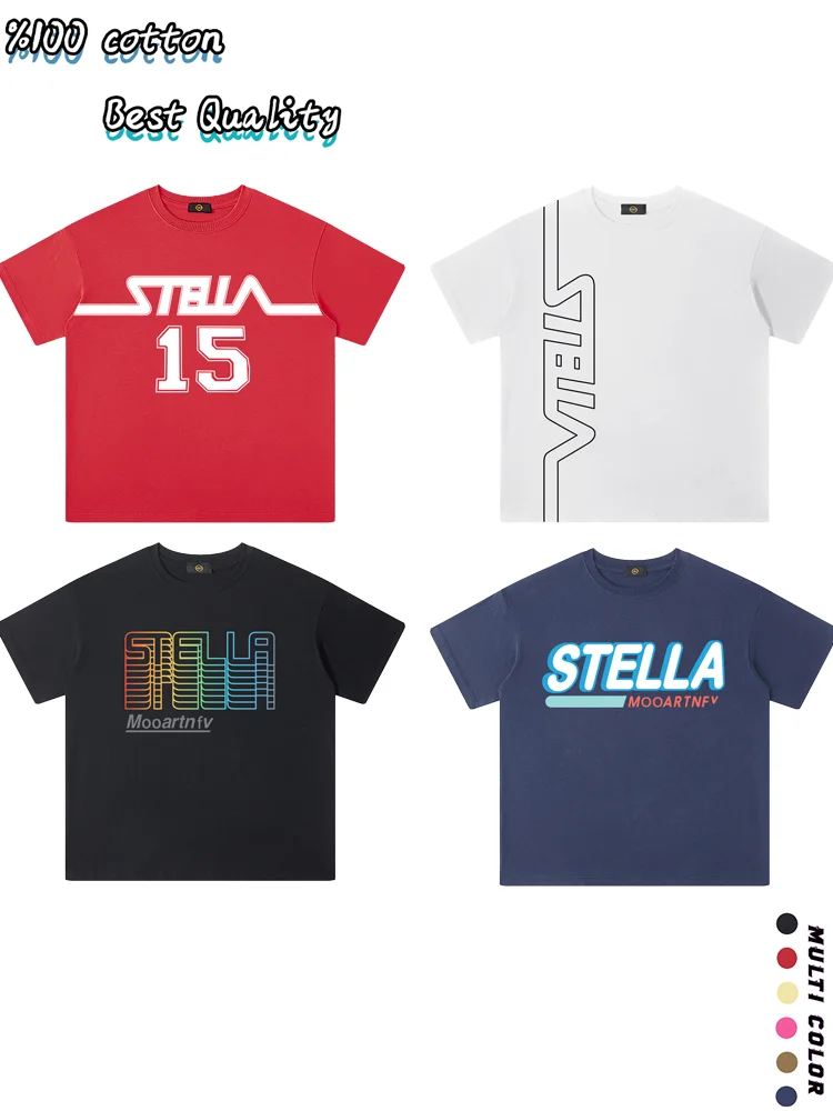 fashion kids summer clothes cotton t shirts 2026 new Vacation casual wear letter print half sleeve boys T-shirt trend child tops