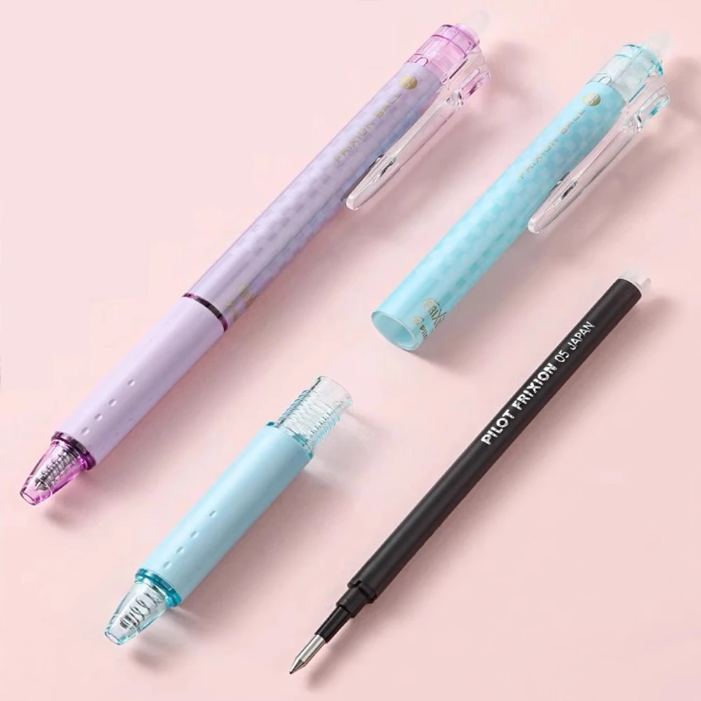 1pcs Japanese Pilot Frixion Erasable Ballpoint Pen LFBK-23EF Pressed Gel Pen 0.5mm School Acsesories  School Stationary Kawai