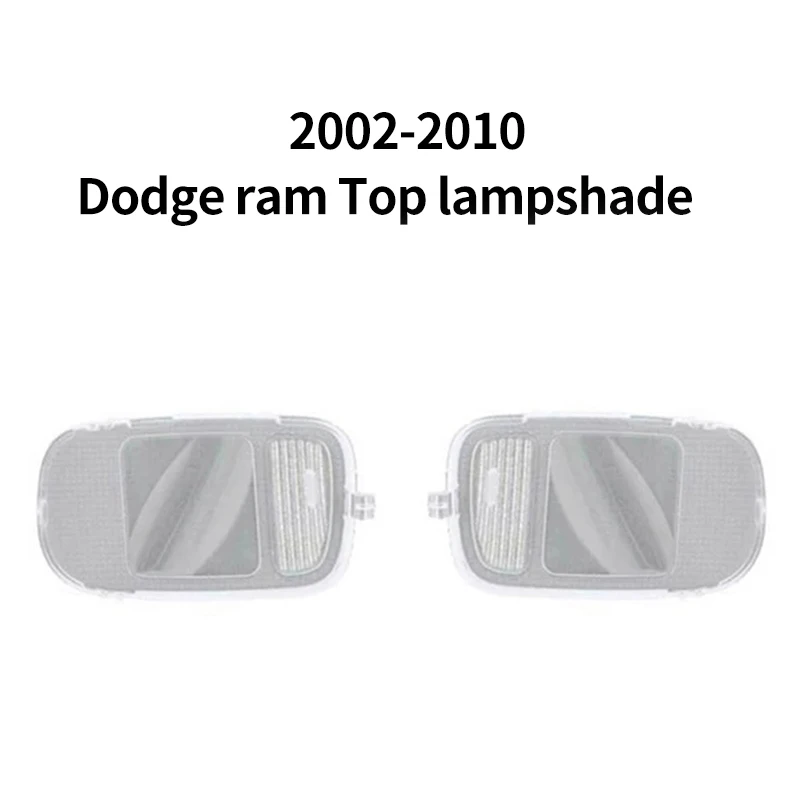 Voor Dodge Ram 1500 2500 3500 4500 5500 Auto-interieur Overhead Console Lichtkoepel Lens Clear Cover 5183270AA 5183271AA