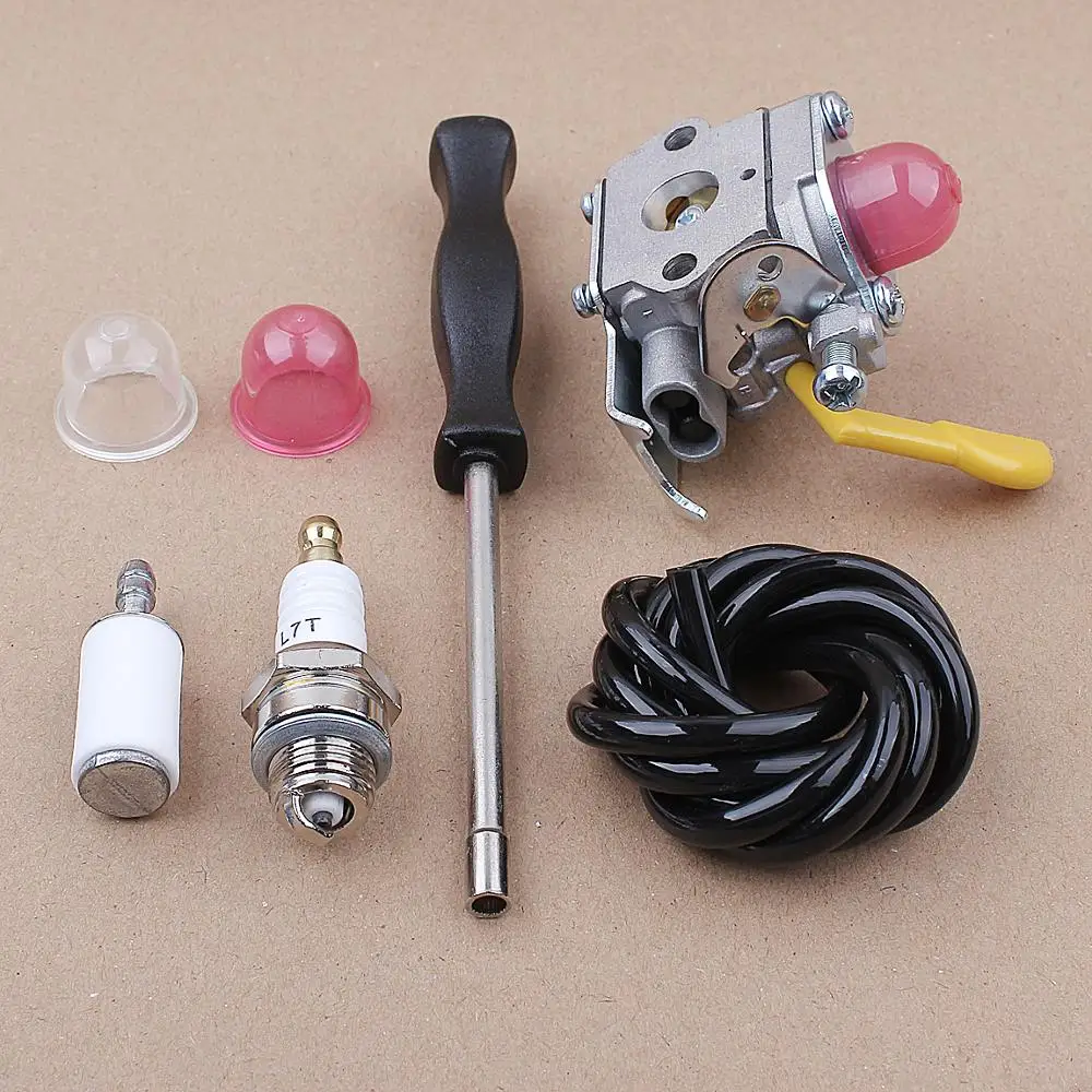 Carburetor Kit For Zama C1U-W18 FL20C SST25 Poulan Craftsman Trimmer Weedeater Replace 530071752 530071822 545081808