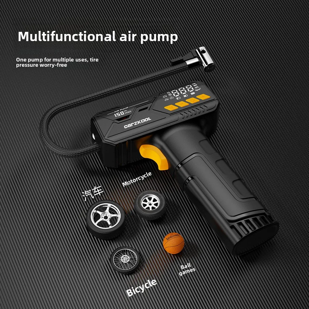 

Беспроводной автомобильный насос для подкачки шин - многофункциональный перезаряжаемый портативный насос для автомобиля, велосипеда и дома