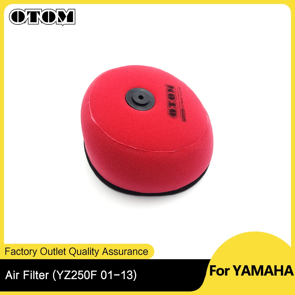 OTOM Motorcycle Air Filters 4XM-14451-00-00 Dual Foam Cleaner Cartridge Element For YAMAHA YZ YZF YZX WRF 125 250 400 426 450