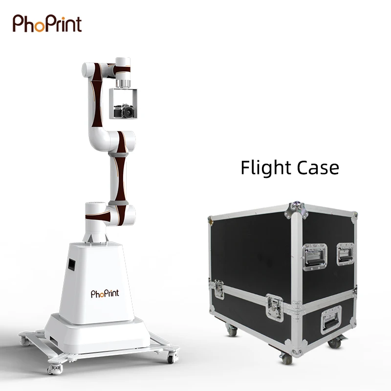 Phoprint Automated Magic Glambot Robotic Arm Camera Glambot Photo Booth Machine