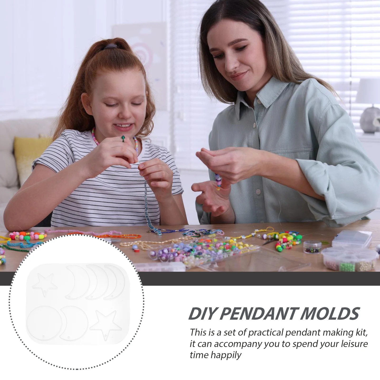 

1 комплект, силиконовые формы для подвески, комплект DIY литья из смолы, гибкие формы для ювелирных изделий для поделок ручной работы, подарочные аксессуары, принадлежности