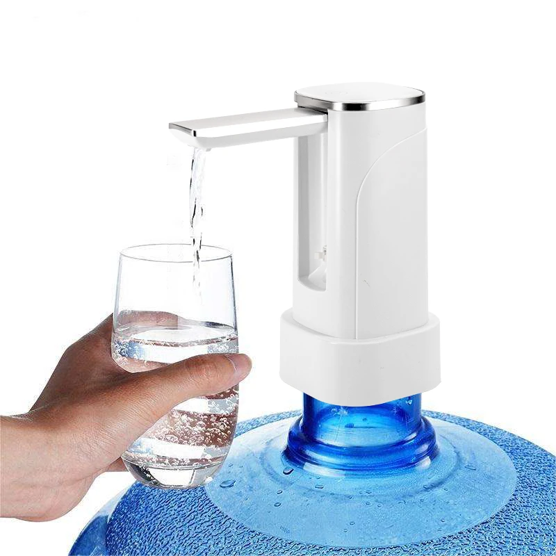 Electric Water Dispenser Portable LED Display Water Dispenser Folding Automatic Water Dispenser USB Charging Intelligent Timed