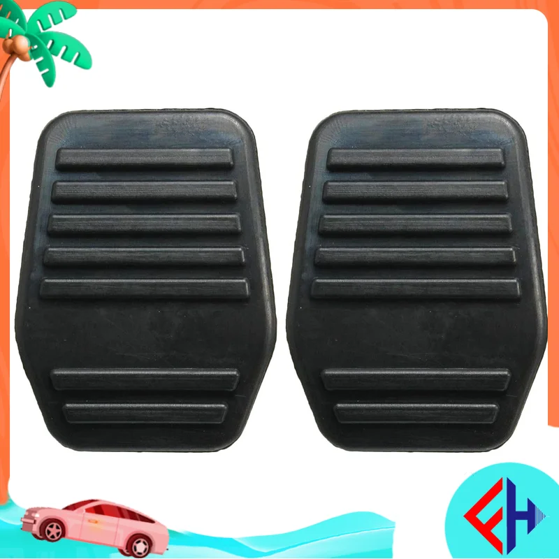 Original 2x New Pedal Pads Rubber Cover For Transit Mk6 Mk7 2000-2014 6789917 High Quality