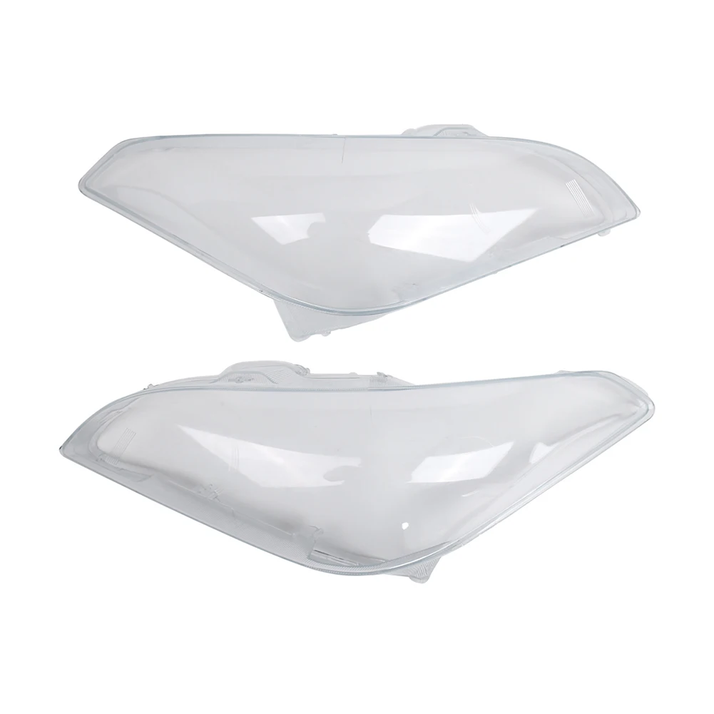 Light Cover Headlamp Lens Shell Headlight 1 Pair For Infiniti M25 M35 M37 11-12 Polycarbonate Clear