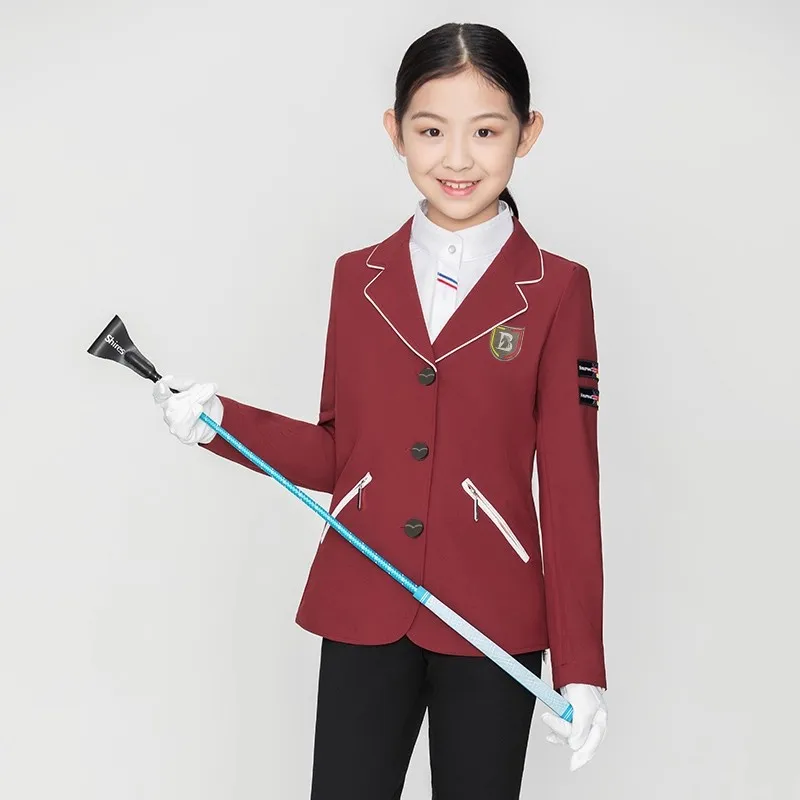 승마 상의, 어린이 승마 재킷, 퍼포먼스 슈트, 장애물 승마복, 대회복, 기사복, 승마복