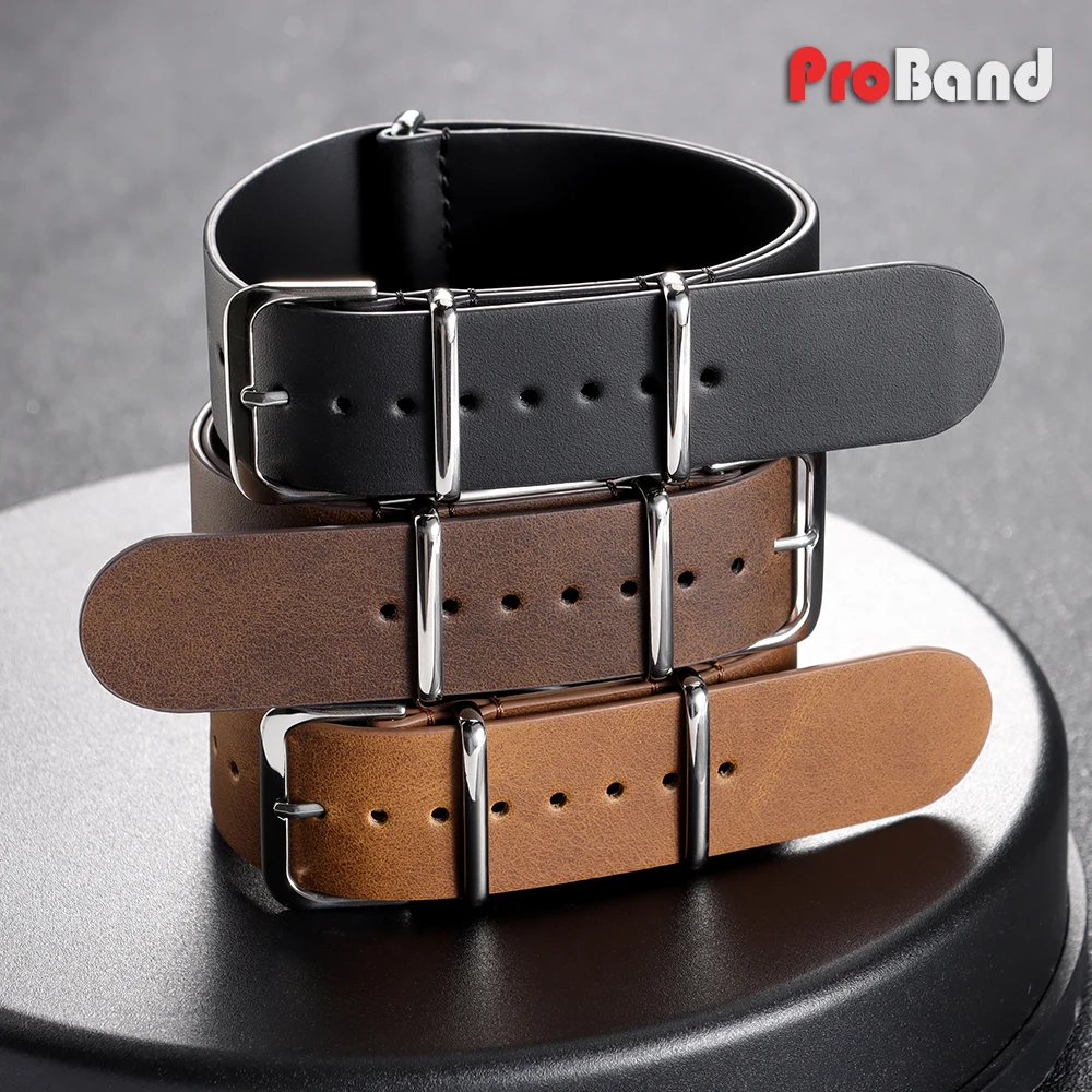 

Premium Comfortable Soft Watch Band Bracelet 18mm 20mm 22mm Brown Strap Men Women Wristbands Universal Replace Watch Accessories