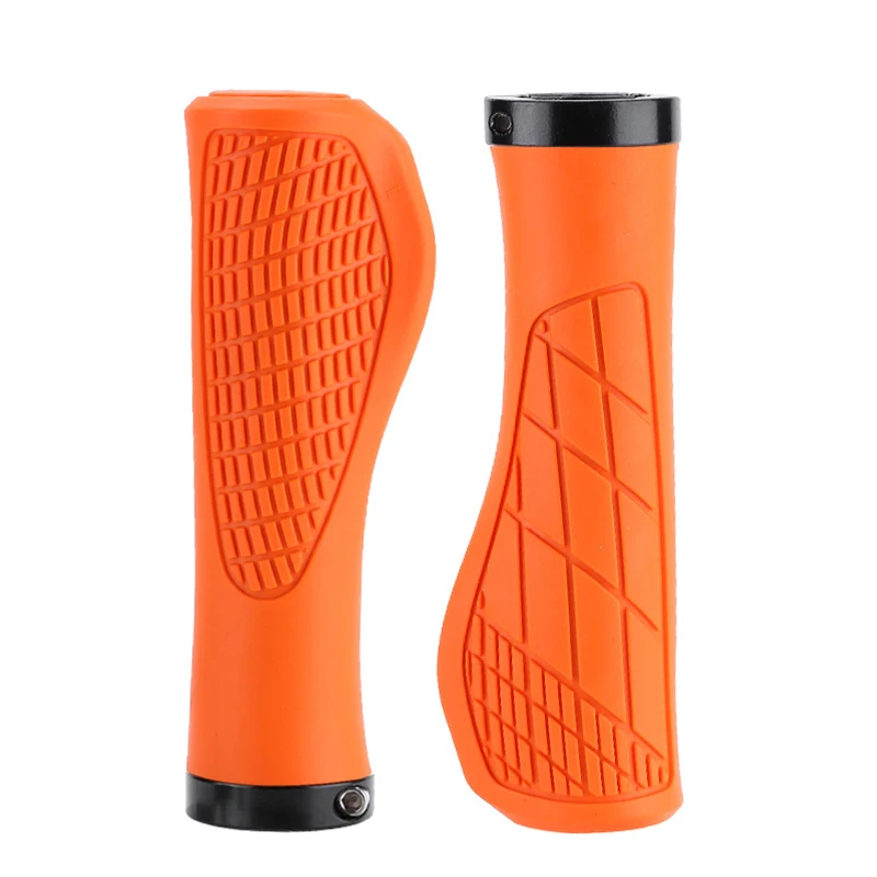 MTB Fahrrad Griffe Stoßfest Fahrrad Lenker Abdeckung Anti-Slip Lock auf Fahrrad Griff Manschetten Ergonomische Radfahren Gummi Ball Griff griffe