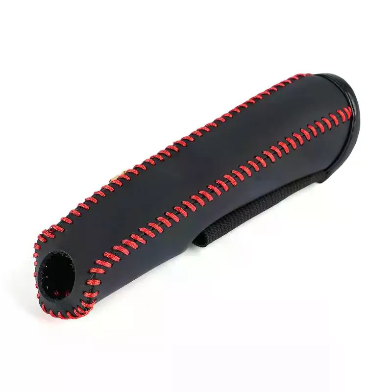 Car Artificial Leather Handbrake Cover Protective Sleeve Hand Brake Protection Car Interior Accessories