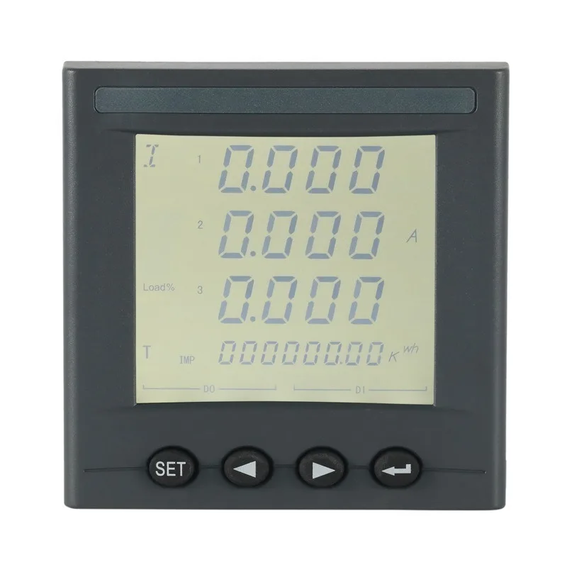 For AMC96L/72L-E4/KC Multi-function Power Meter, Open-hole Installation, High-precision Three-phase Energy Meter