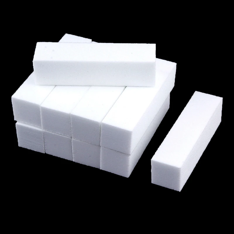 

10 шт./упак., 4-сторонняя полировальная подушечка, шлифовальная губка, буферный блок с несколькими зернистами для поделок, дизайна ногтей и изготовления моделей fuseholdY26larla