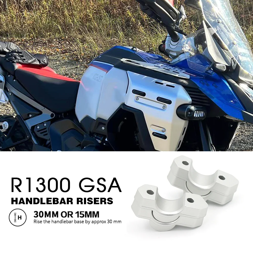 Motorcycle Handlebar Riser For BMW R1300GS Adventure Accessories R 1300 GSA  Lifting Handlebar Clamp Extend Adapter R1300GSA GSA