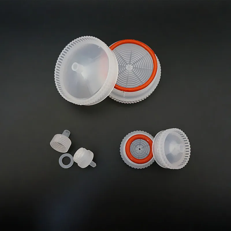 10pcs/lot Laboratórium 13mm 25mm 50mm Behelyettesíthető Plasztikus anyag microporous Hártya Szűrőkészülék jogosultja Légür Szűrőkészülék fejét PP Hártya jogosultja