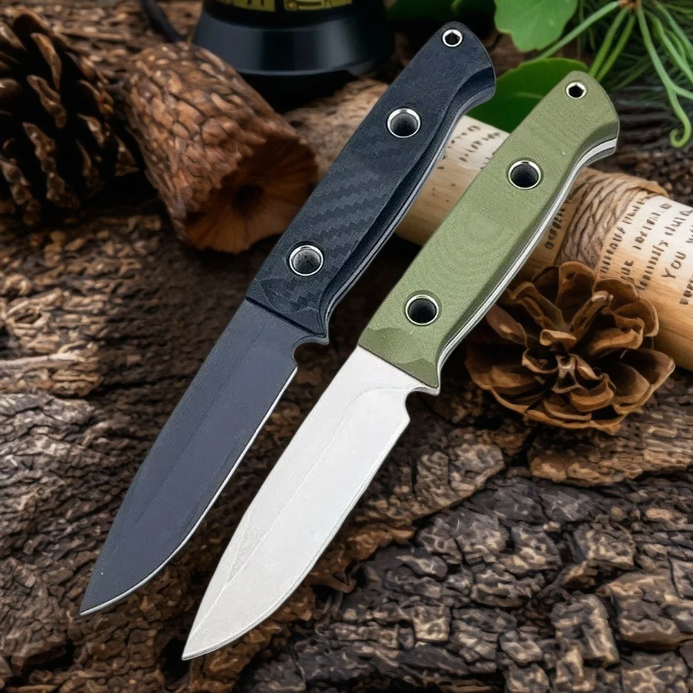 

BM 163/163BK Tactical Fixed Blade D2 Steel Blade G10 and Nylon Fiber Handle Jungle Hunting Outdoor Survival Tool with Sheath