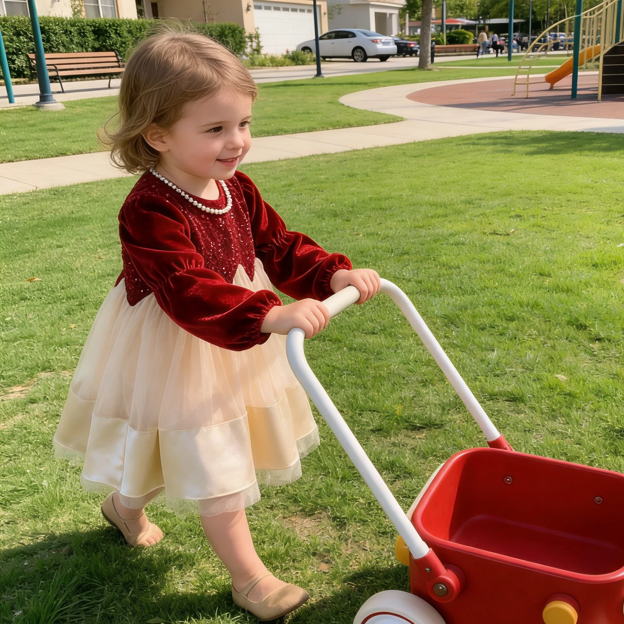 

Весенне-летнее платье для девочек, 2026, хлопковое сетчатое платье принцессы с длинными рукавами, красно-белое платье, новогодняя одежда, праздничное детское праздничное платье