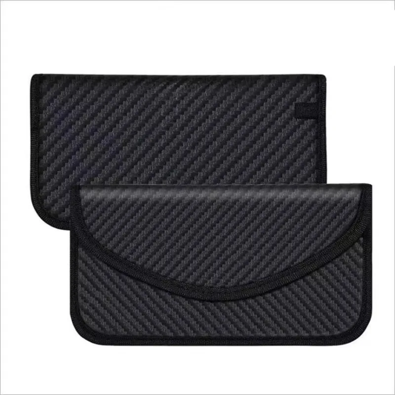 Mobile phone car key RFID signal shielding Faraday bag production polyurethane privacy protection