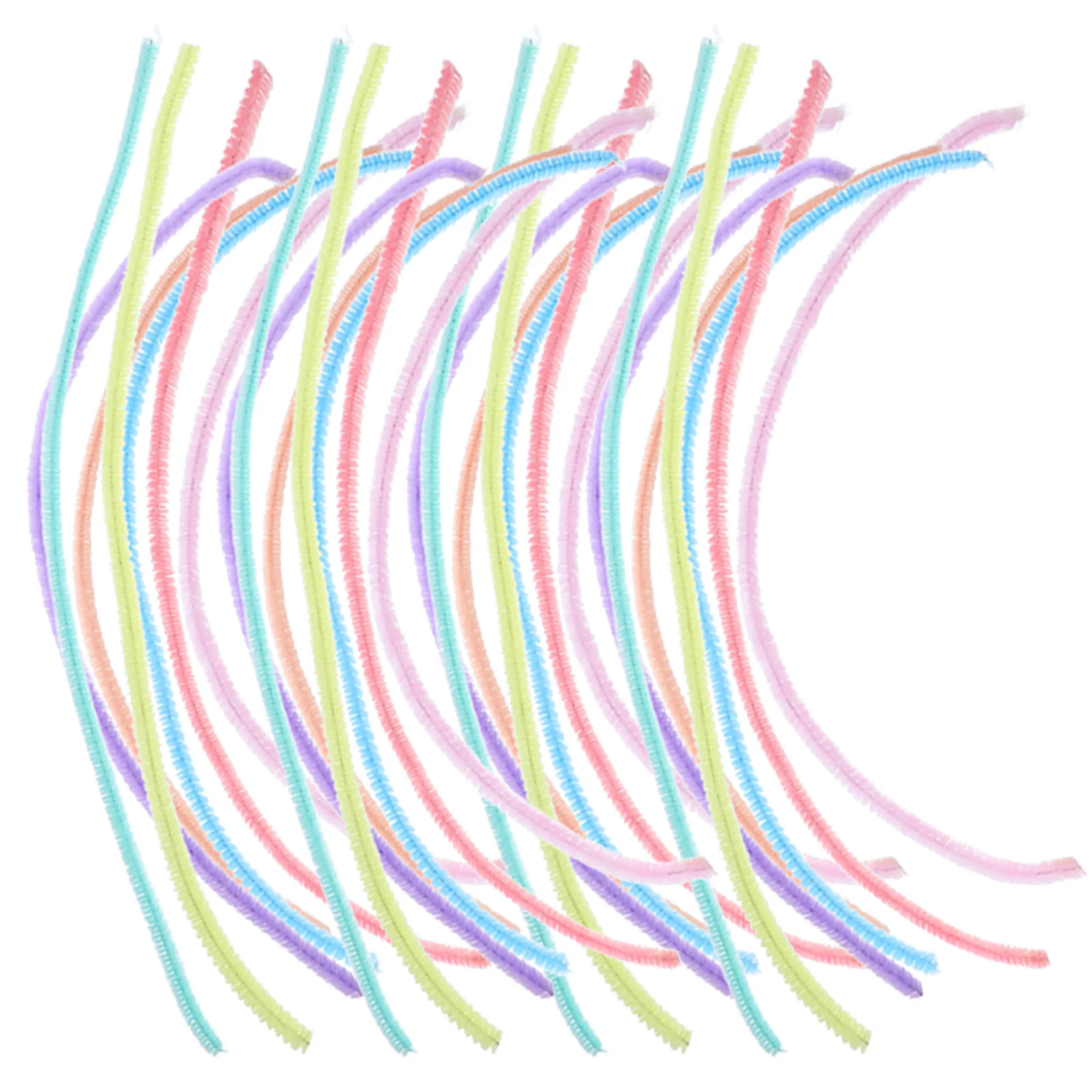 Twist Rod DIY Material Pipe Cleaner Colorful Small Floral Wire Stems Craft Project Supplies Chenille Stems Multi Color Pipe