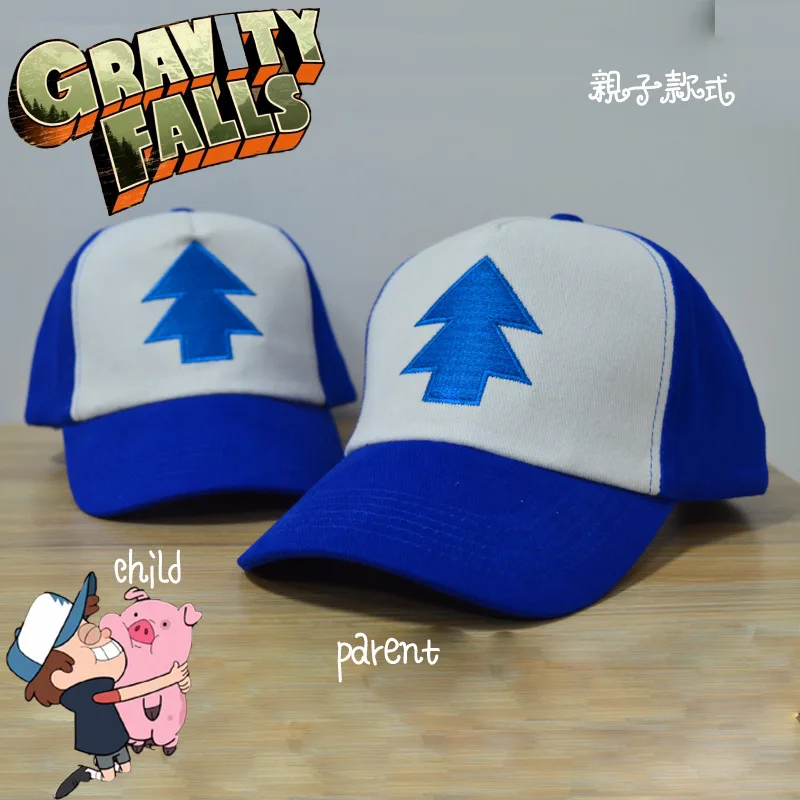 

Disney Cartoon Gravity Falls Baseball Cap fashion Cotton hat Anime Peripheral Adjustable sun hat birthday gifts